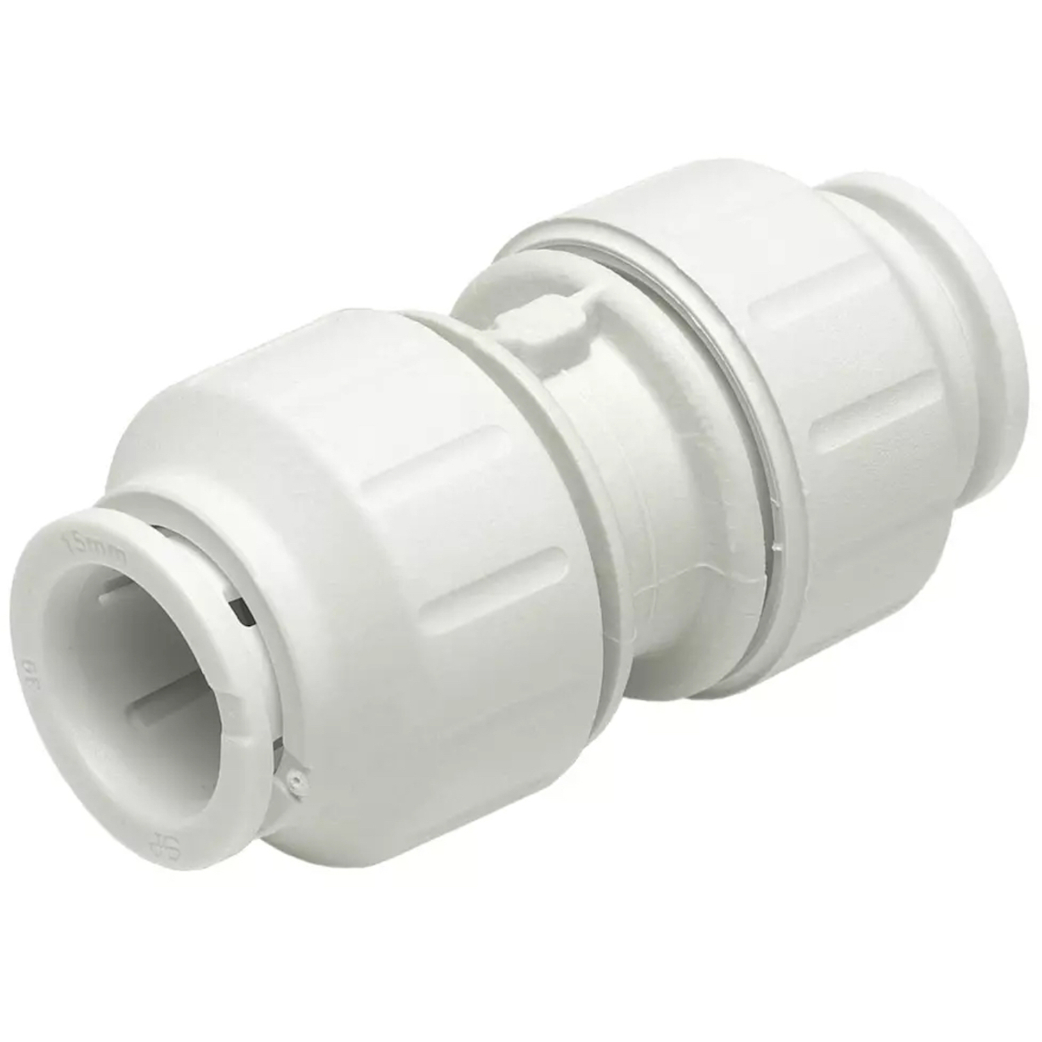 B&Q - Speedfit Push Fit Straight Coupler 10mm Pack Of 3 For Easy Pipe Connections - Image 2