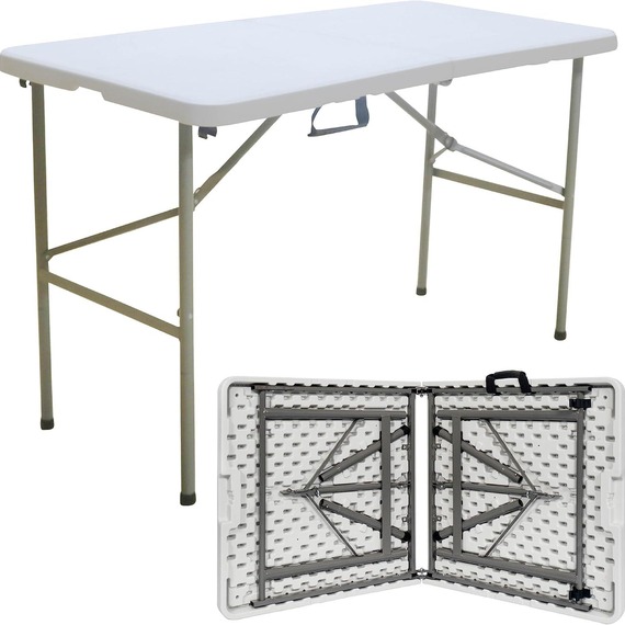 Heavy Duty Folding Camping Picnic Plastic Table 