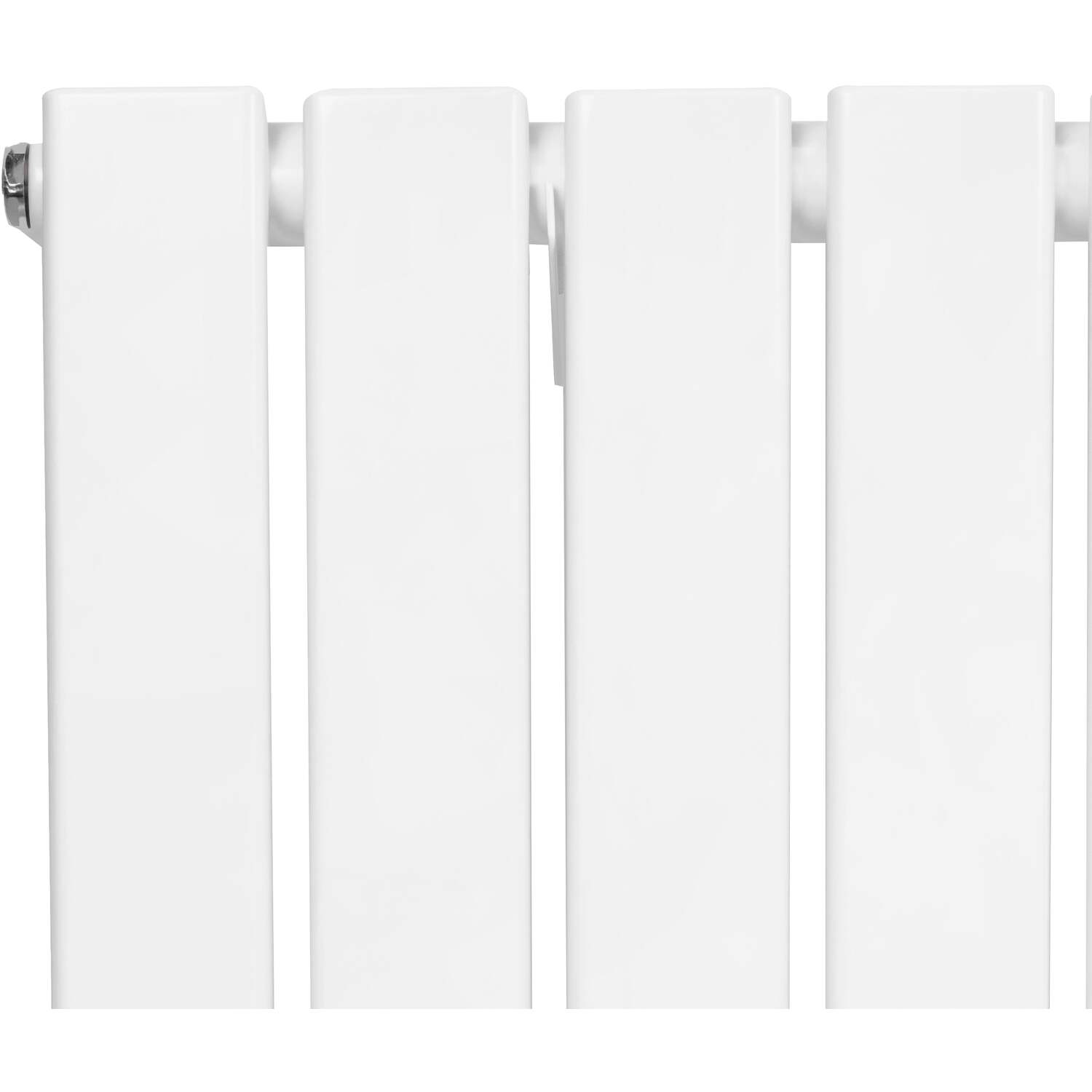Monstershop Unisex White Flat Single Column Radiator - 1600Mm X 700Mm & Valves - Image 4