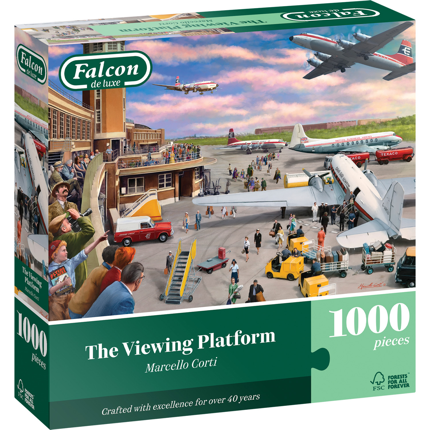 Falcon de Luxe The Viewing Platform 1000 Piece Jigsaw Puzzle