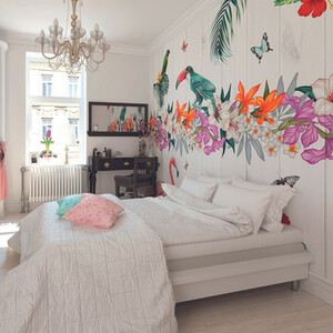 Birds of Paradise Multi Wall Mural