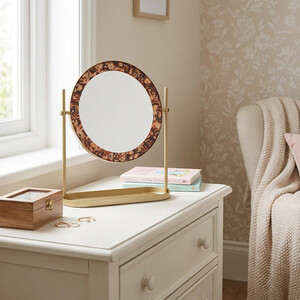 Tortoiseshell Desktop Mirror