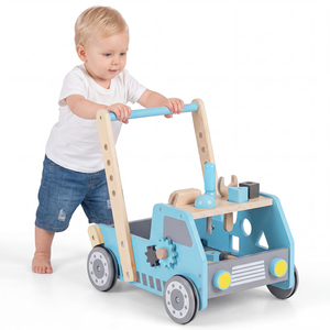 2-in-1 Adjustable Speed Toddler Walker