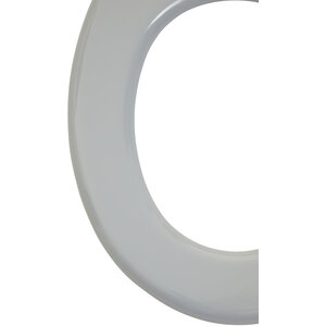 Brooks Grey Panel Effect Toilet Seat