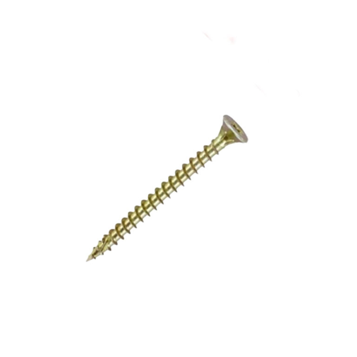 Securpak Countersunk Pozi Head Screw (Pack Of 22) - Gold