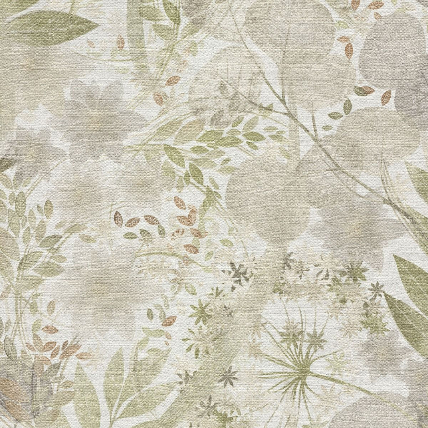 Erismann Secret Grove Vinyl Wallpaper - Green