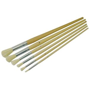 Faithfull Round Fitch Brush Set. 6 Piece