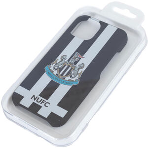 Newcastle United FC iPhone 15 Compatible Striped Phone Case