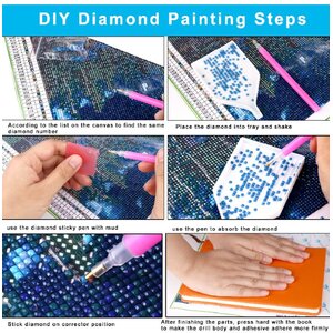 Spring Forest Custom Photo Diamond Painting Kit Family Gift