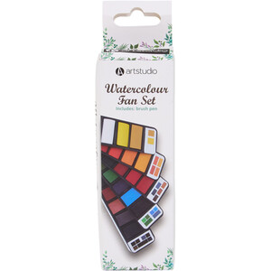Watercolour Fan Set