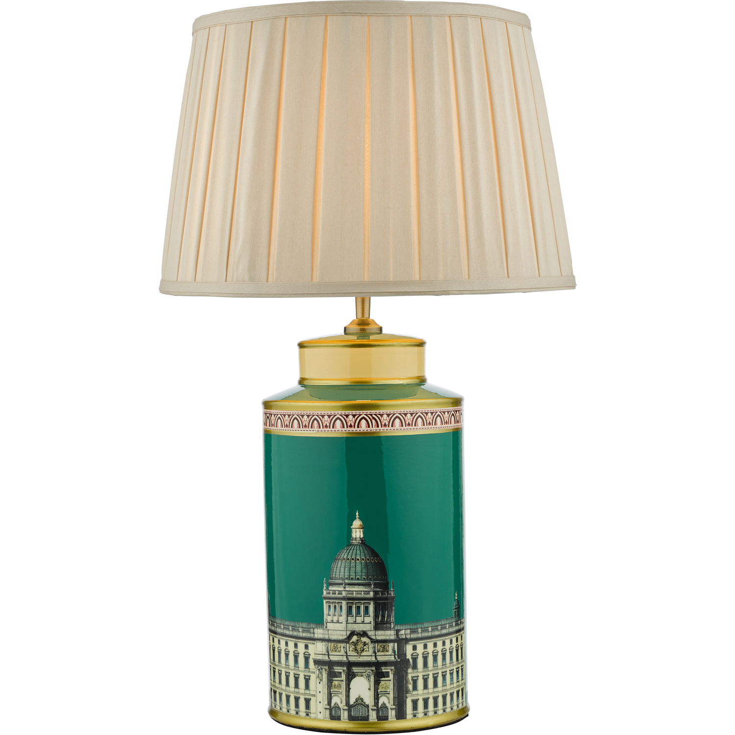 Dar Lighting Prospect Table Lamp Multi-Coloured Ceramic Base Only
