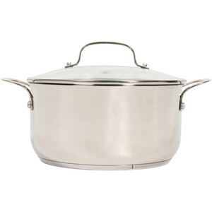 Aluminium Stock Pot with Glass Lid