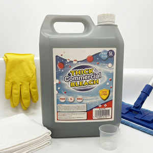 2 x 5L Extra Strong Thick Commercial Bleach For Sanitisation & Disinfection