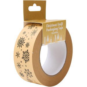Christmas Kraft Packaging Tape