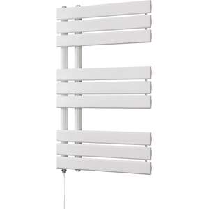 Tristan - White Electric Towel Rail Standard