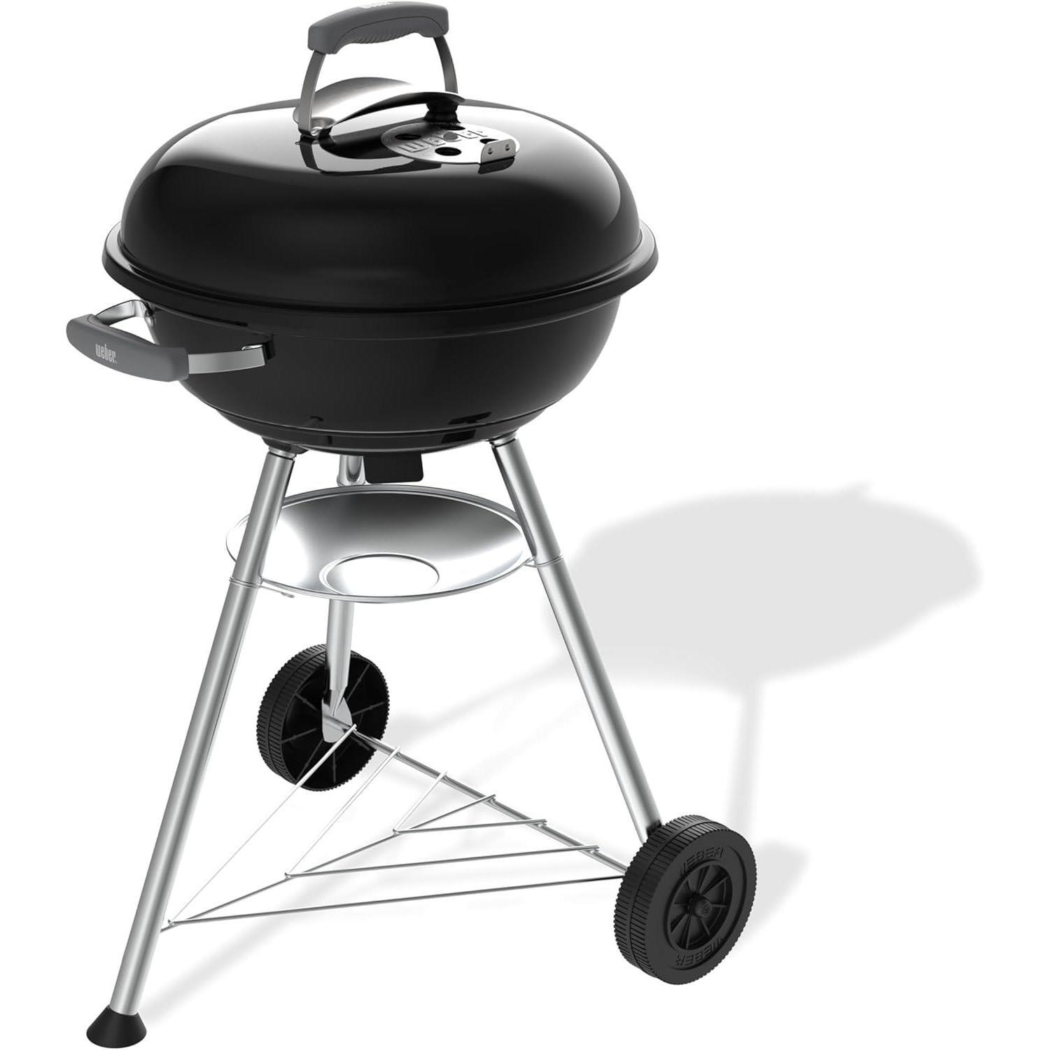 Weber 47Cm Charcoal Kettle Bbq - Black