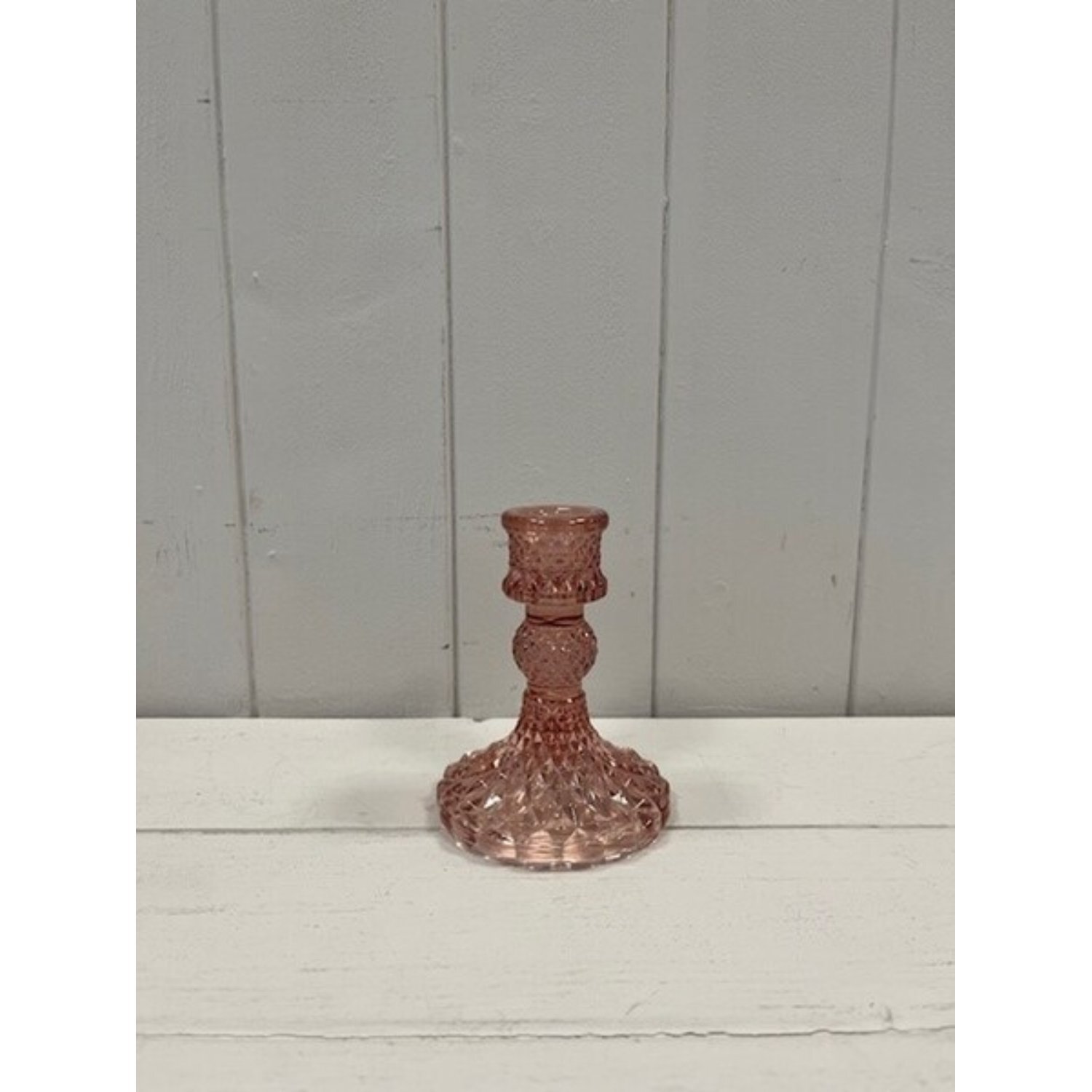  - Charming Rose Glass Candle Holder - Image 3