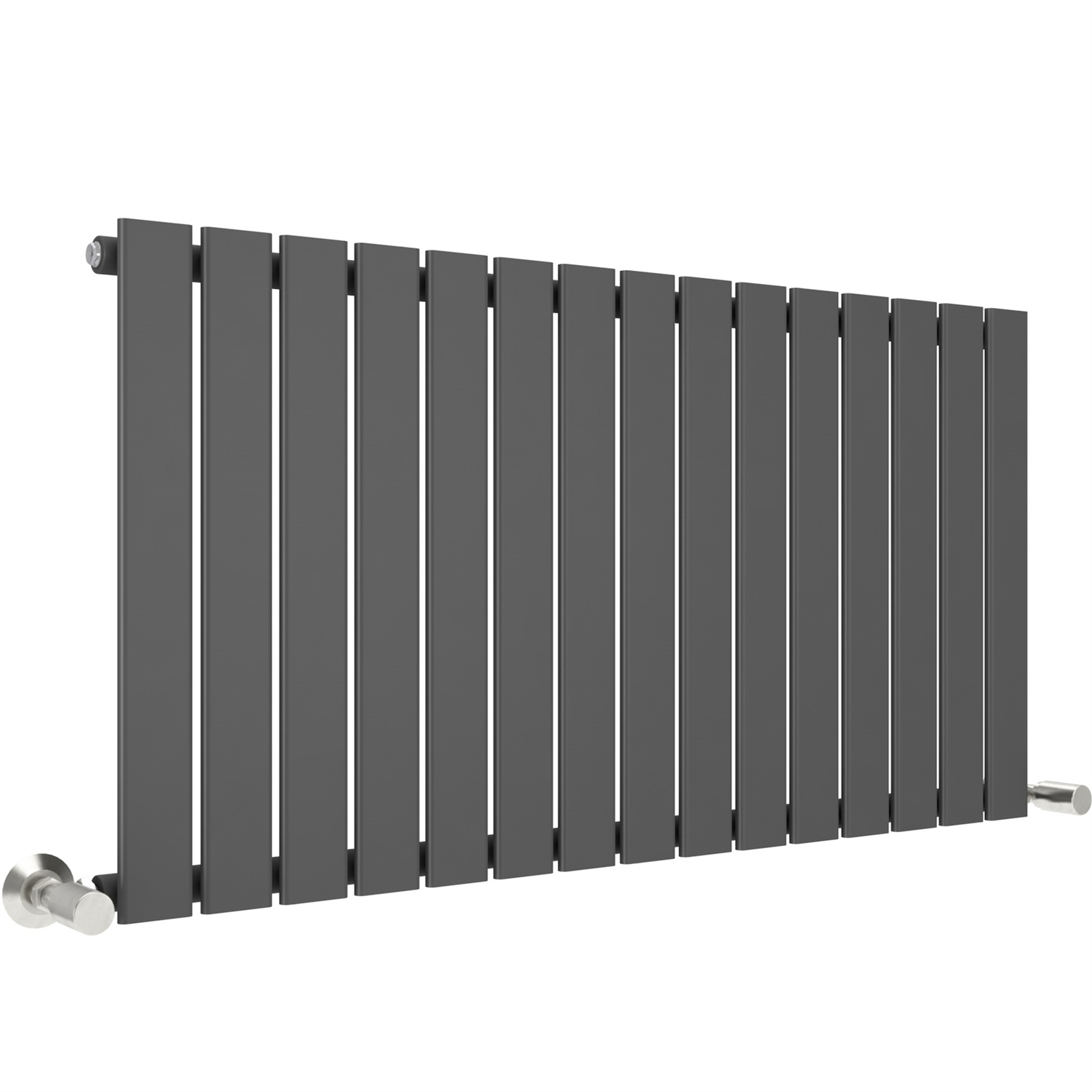 Mcc Direct Single Flat Panel Vertical Column Radiator 600X1020 Mm Anthracite
