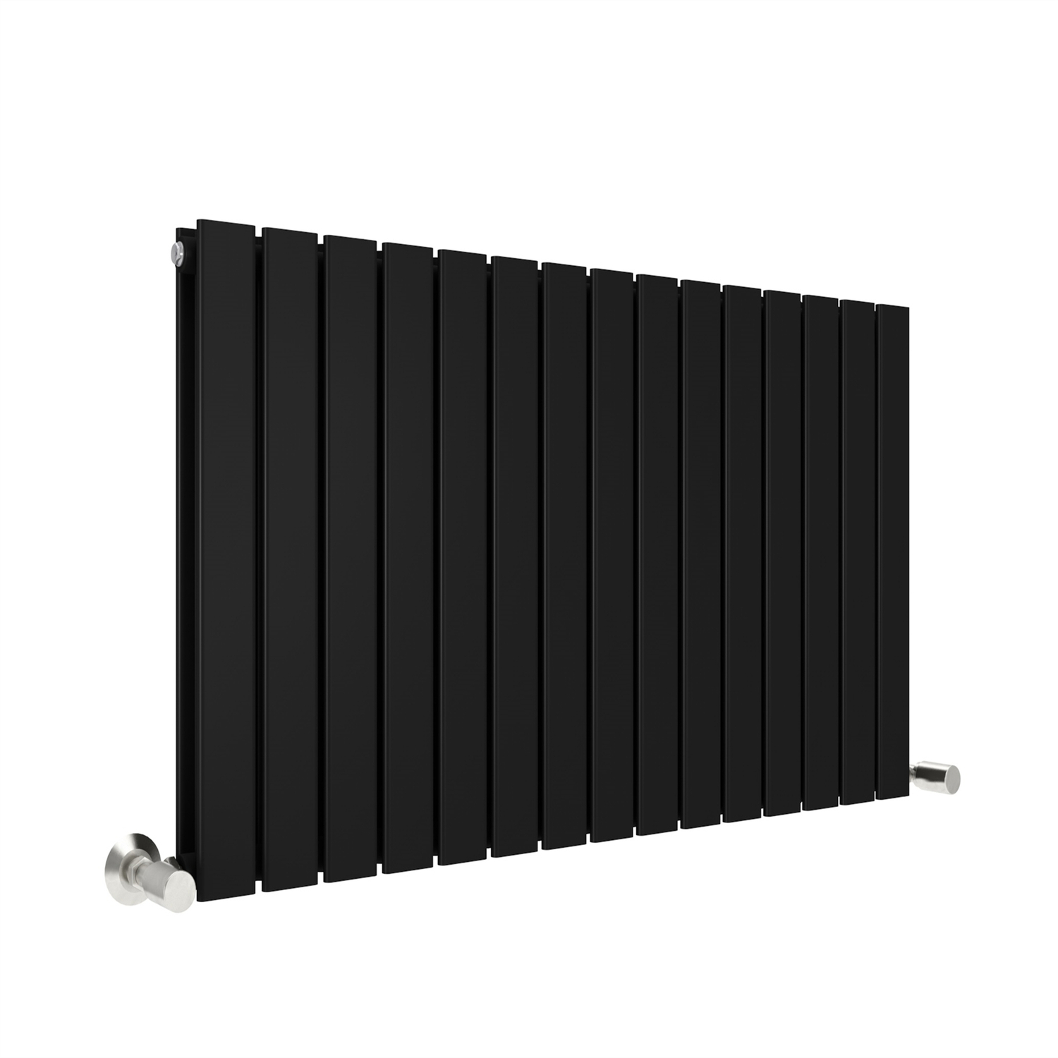 Mcc Direct Double Panel Vertical Flat Radiator 600X1020mm Black