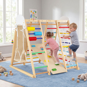Indoor Foldable Climbing Set Jungle Gym