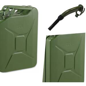 Pegdev 20L Heavy Duty Jerry Can Metal Spout UN Certified