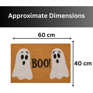 40x60cm Halloween Ghost Non Slip Coir Door Mat