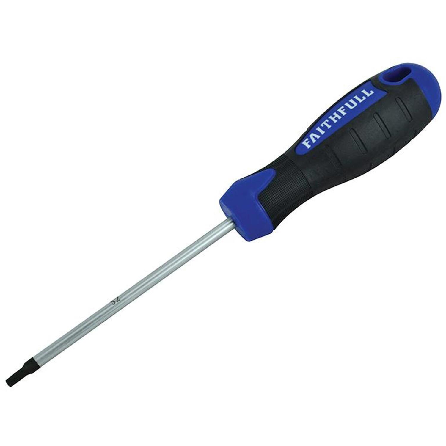 Faithfull Black Star (Torx) Tip Screwdriver Tx25 X 100Mm Faisdt25 - Image 9