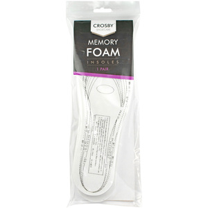 Pair of Crosby Shoecare Memory Foam Insoles