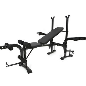 Weight Bench Press with Leg Extension & Butterfly Arms