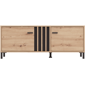 LAVAL TV shelf 131, Artisan Oak/Black