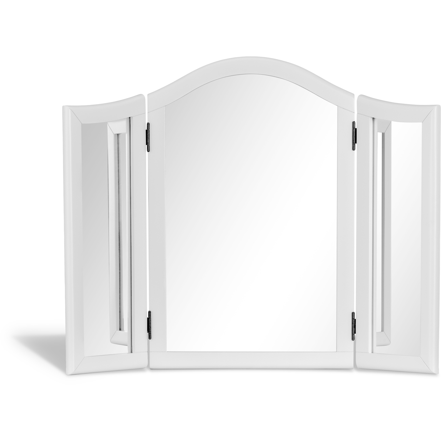 Statement Furniture Romance Dressing Table Mirror 3-Way - True White