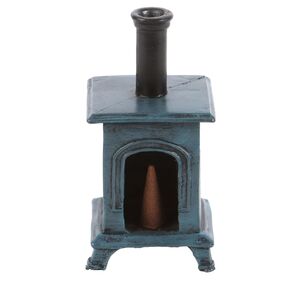 Stove Incense Cone Burner With 15 Cinnamon Incense Cones