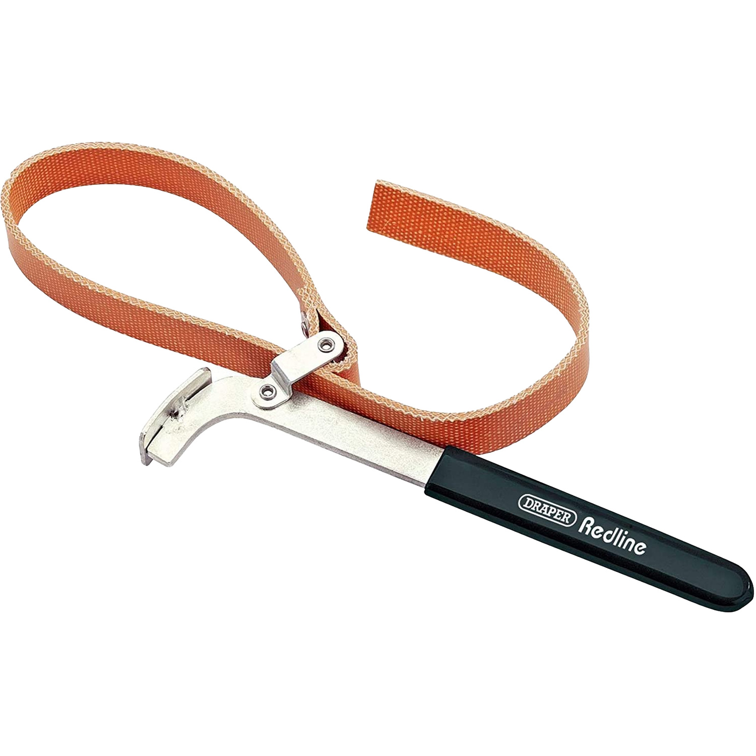 Draper Redline Oil Filter Strap Wrench Pack Of 3 - Black And Orange