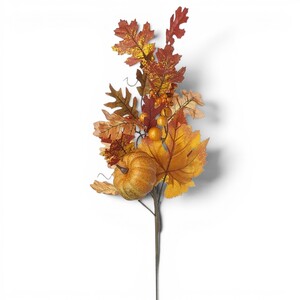 Autumnal Pumpkin Branch Halloween Decoration