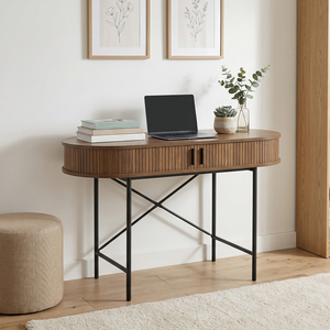Kali Oval Computer Desk