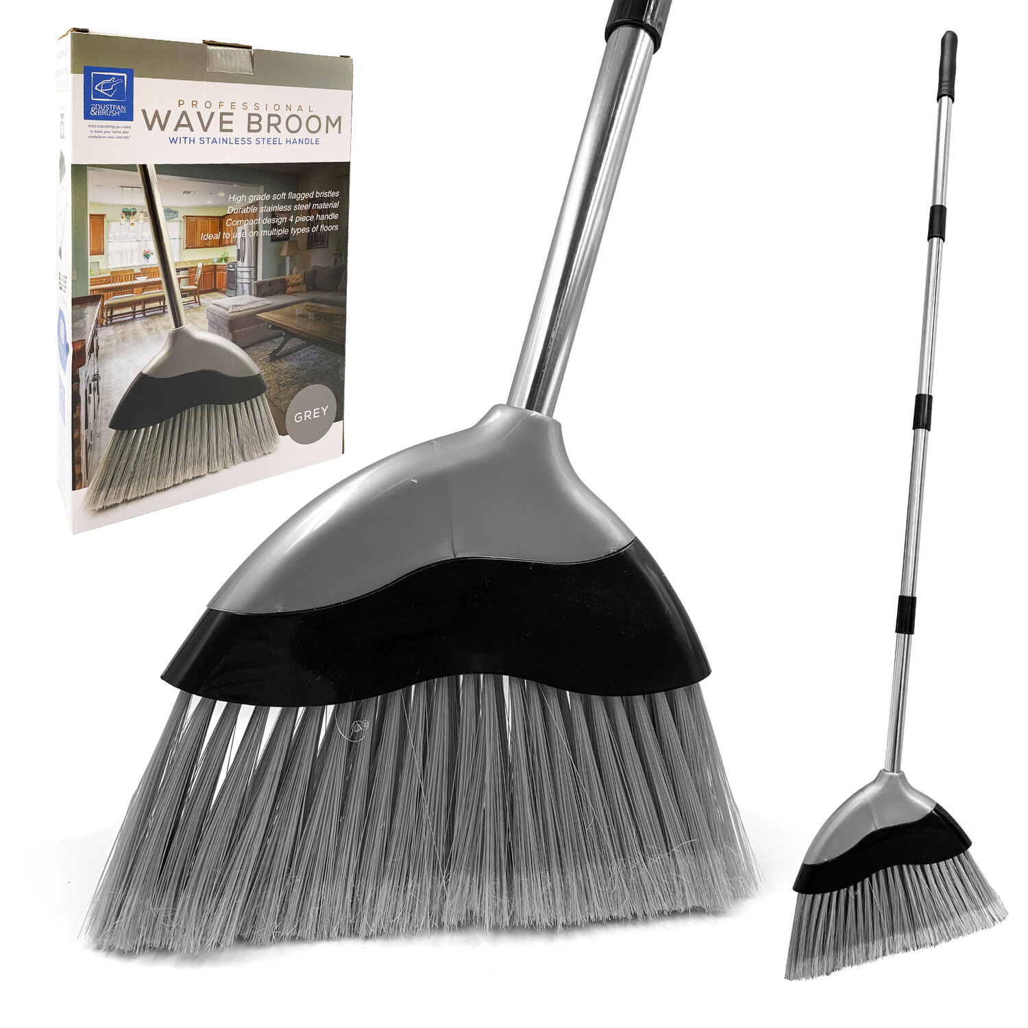 Image of Long Handled Soft Angled Indoor Wave&hellip;