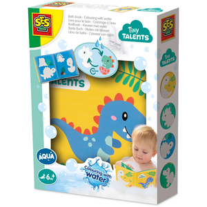 Bath book - Colouring with water dinos