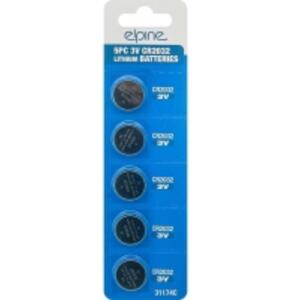 CR2032 3V Lithium Coin Cell Batteries Pack of 5