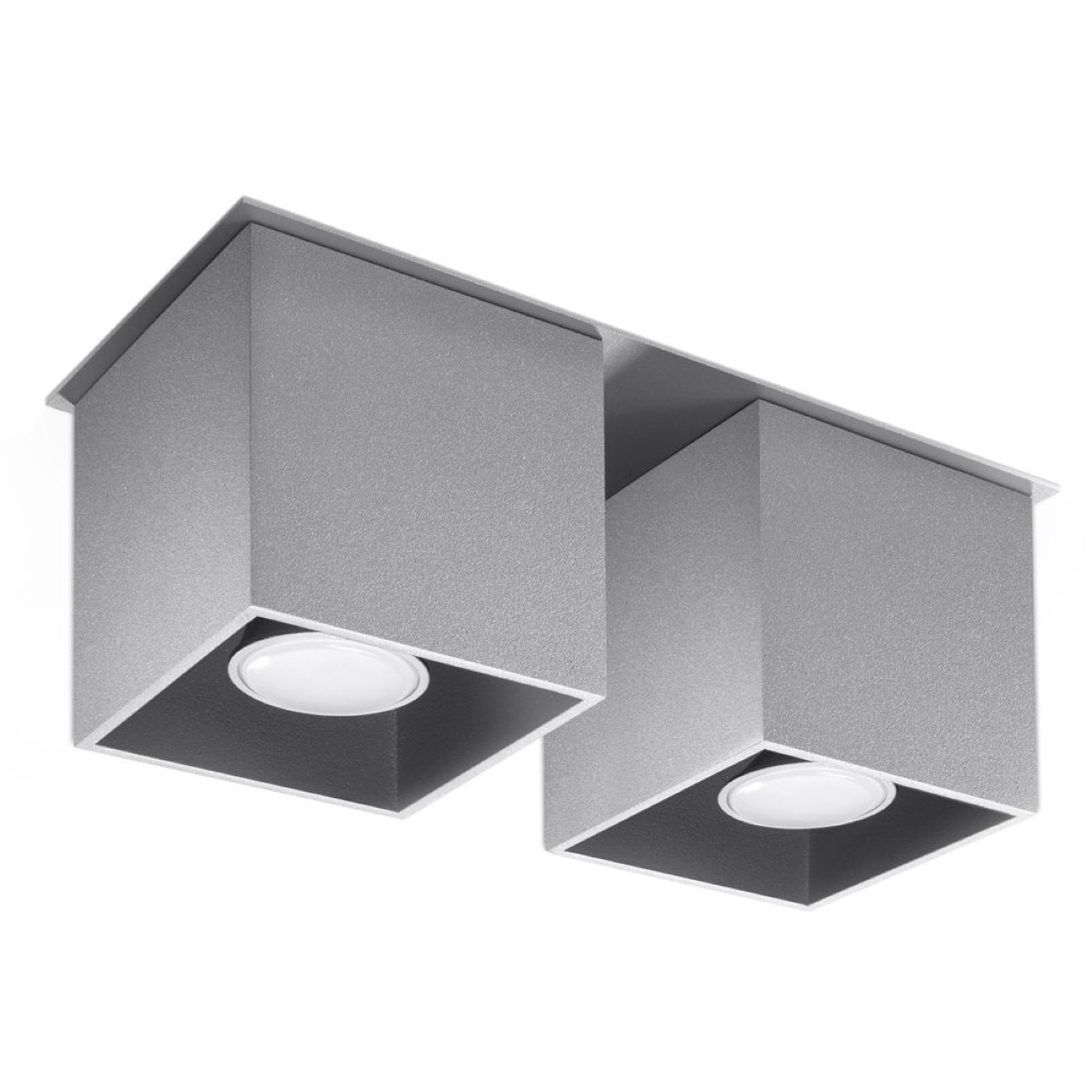 Sollux Lighting Ceiling Lamp Quad 2 White - Gray