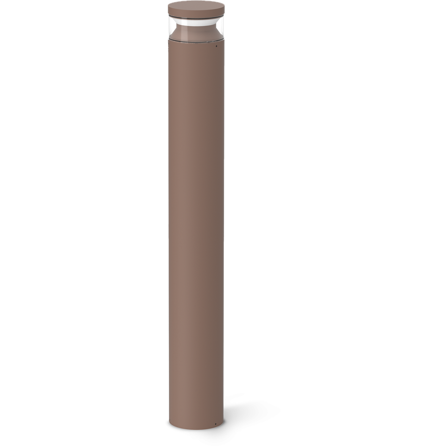 Ideal Lux Lighting Boeing Bollard Light Brown - Brown