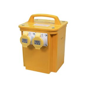Faithfull Power Plus Transformer 3.3kva Dual Socket
