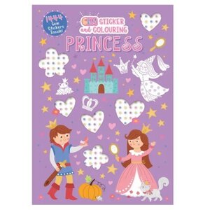 Princess Gem Colouring Book Paper