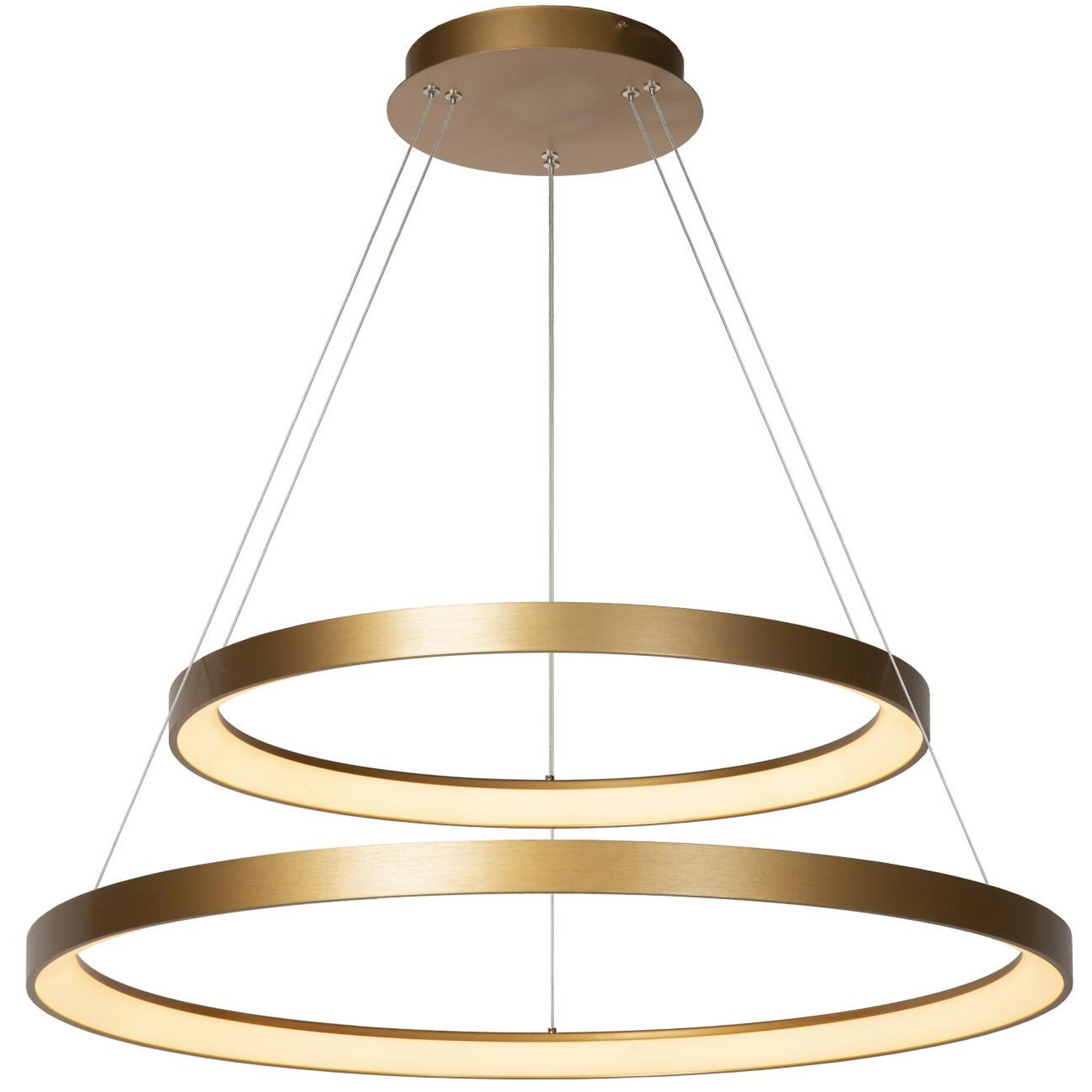 Lucide Lighting Lucide Pendant Light Brass - Brass