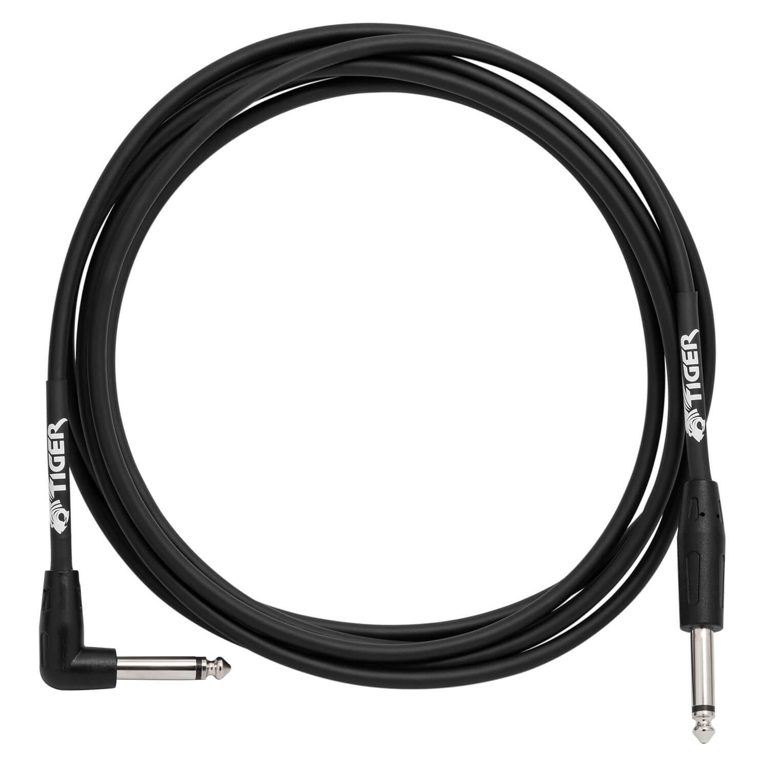 Tiger Music Guitar Cable - Guitar Lead Standard Jack - Neutral
