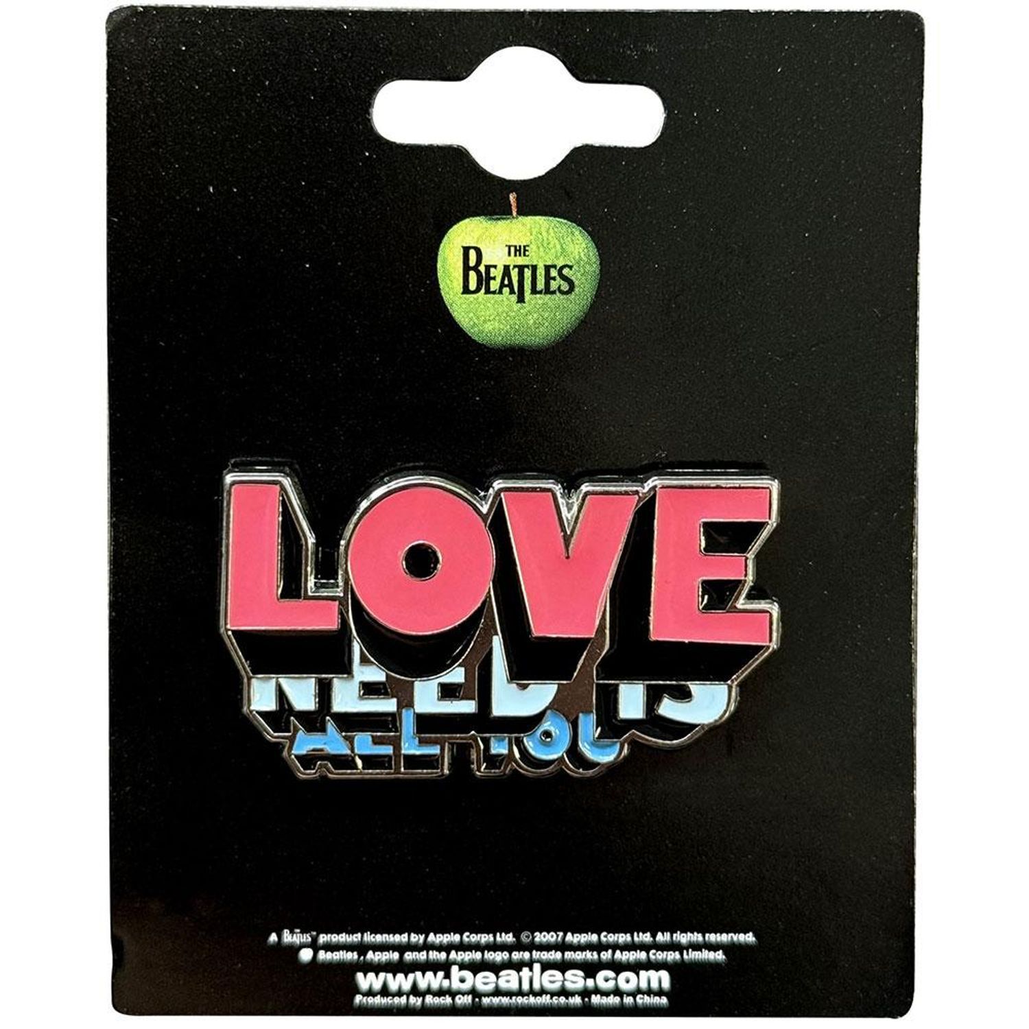The Beatles All You Need Is Love Badge