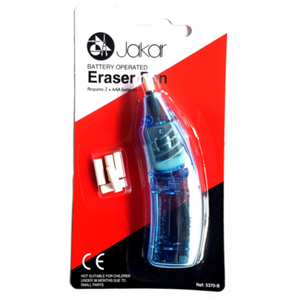 Battery Operated Eraser Pen - Blue