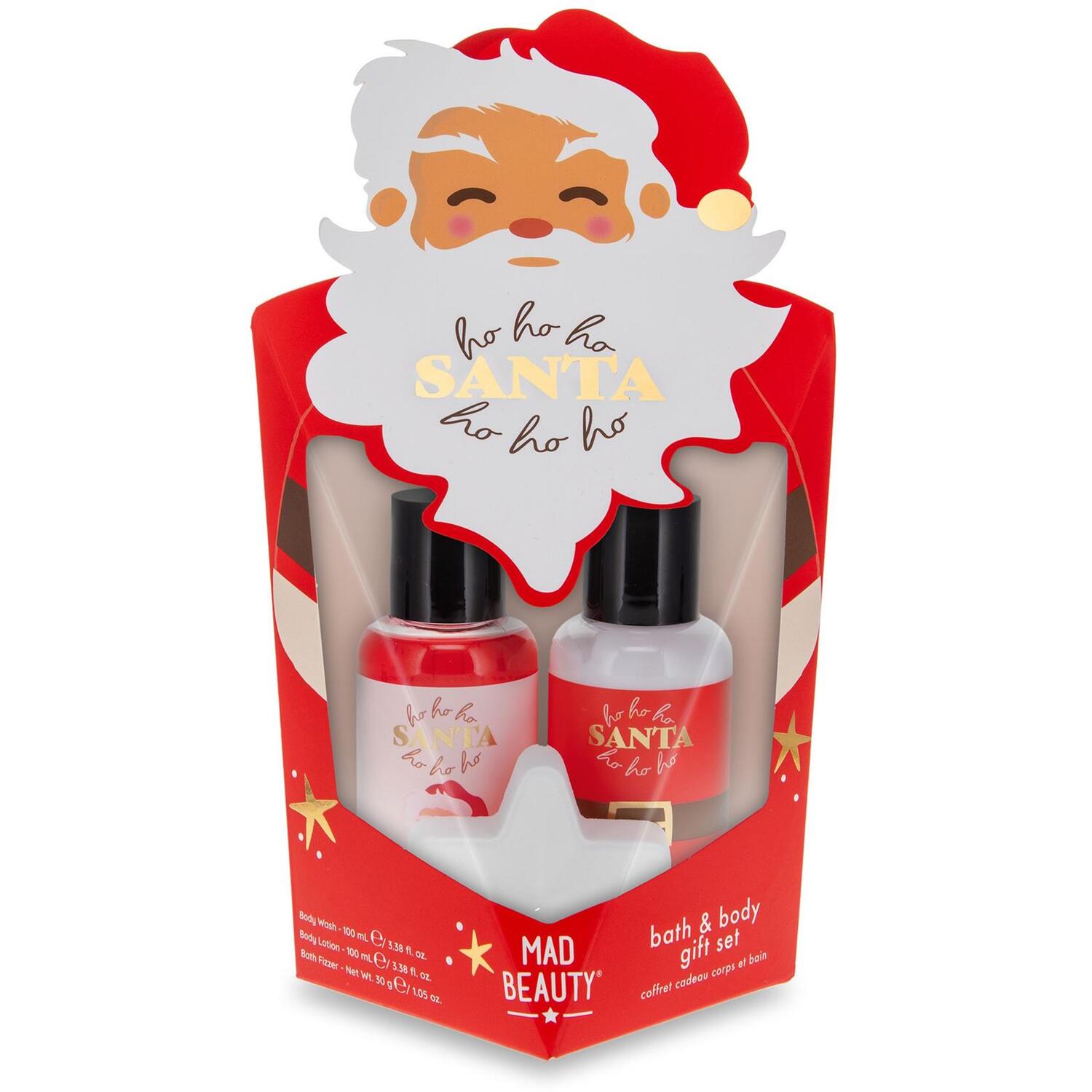 Mad Beauty Unisex Red Hoho Holiday Bath & Body Gift Set In - Image 6