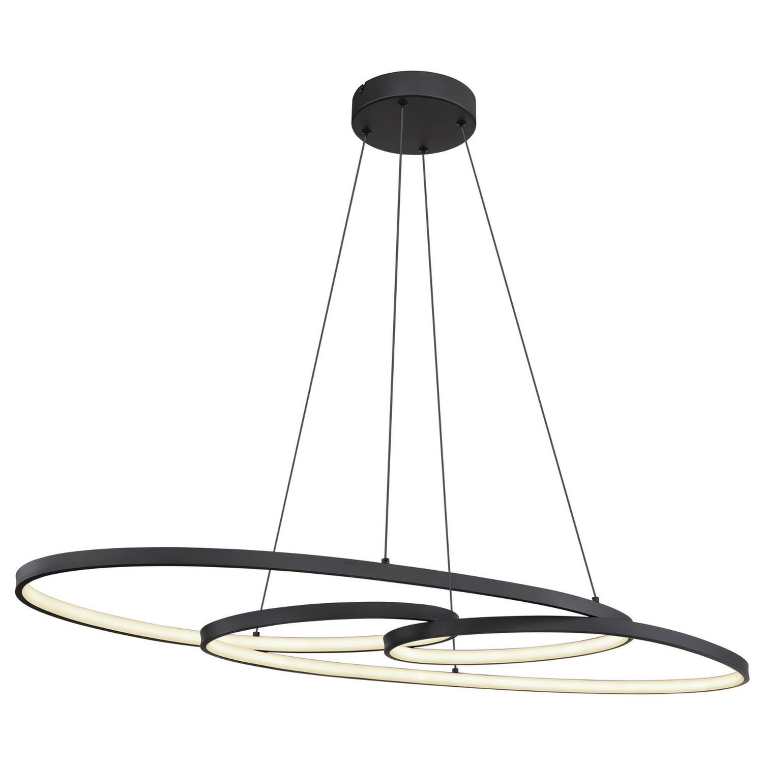 Globo Lighting Spira Pendant Light Black