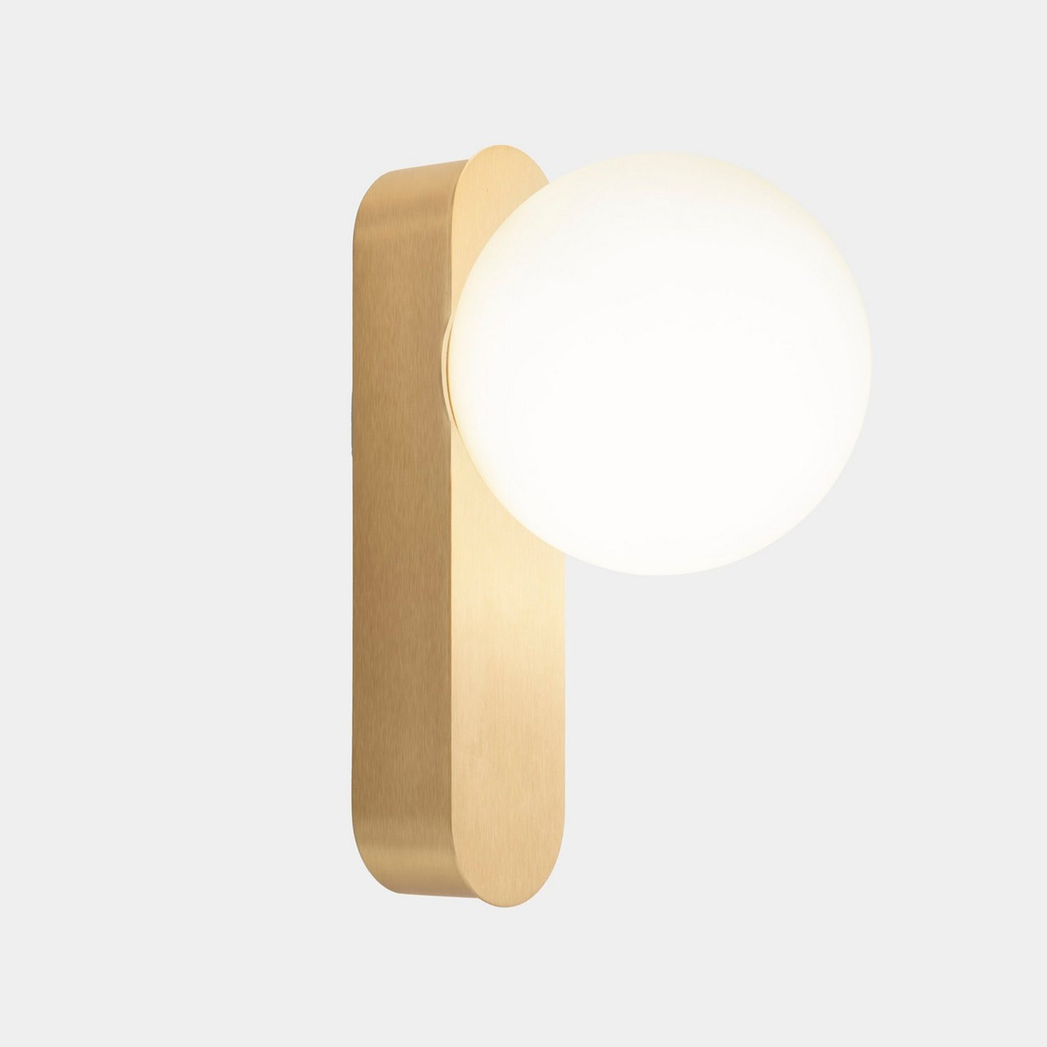 Perlina Globe Wall Lights Matte Gold LED 8.8W CCT 2700-3000-4000K IP44 Dali Dimmming - Image 3