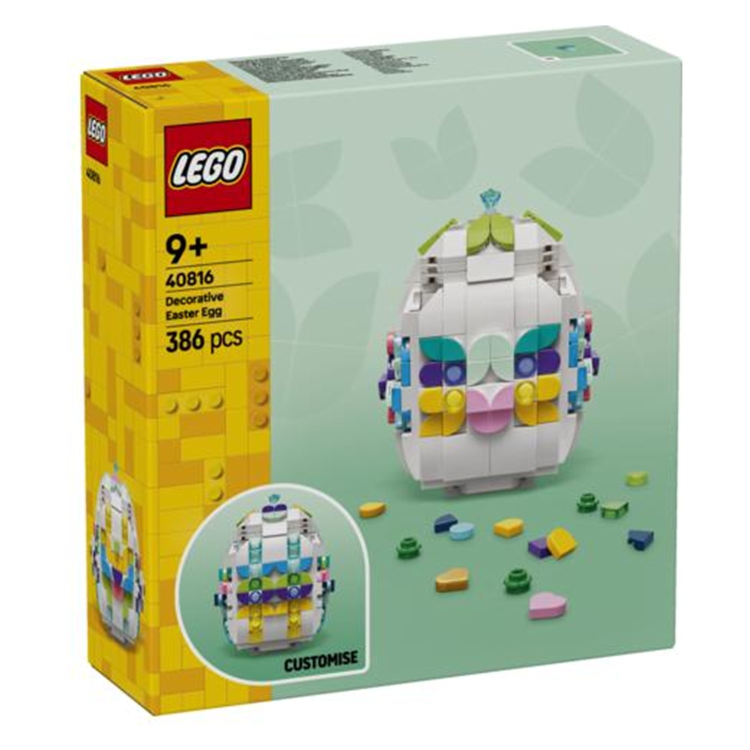 Lego 40816 Decorative Easter Egg 386 Piece Set - Image 15